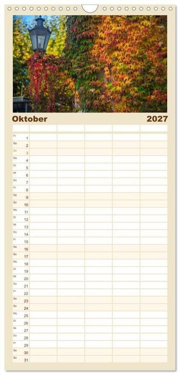 Produktbild: Familienplaner 2027 - Immenstaad am sch&ouml;nen Bodensee mit 5 Spalten (Wandkalender, 21 x 45 cm) CALVENDO