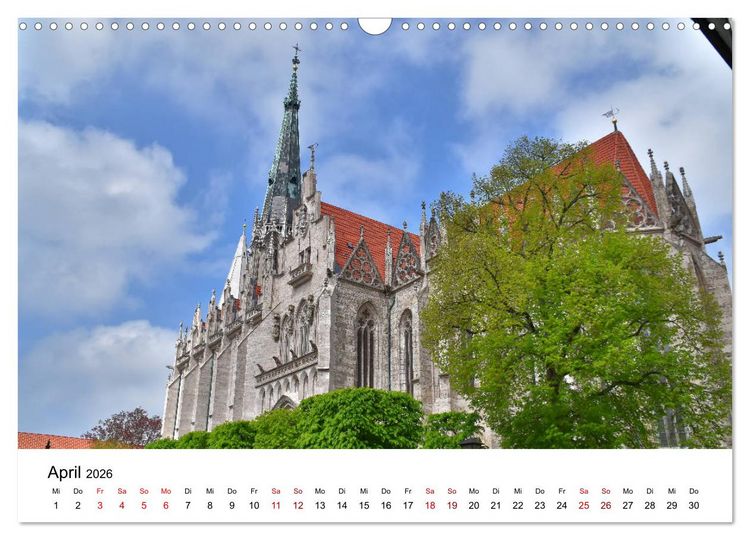 Produktbild: M&uuml;hlhausen in Th&uuml;ringen - Stadt im Herzen Deutschlands (Wandkalender 2026 DIN A3 quer), CALVENDO Monatskalender