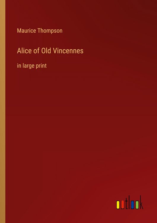 Produktbild: Alice of Old Vincennes