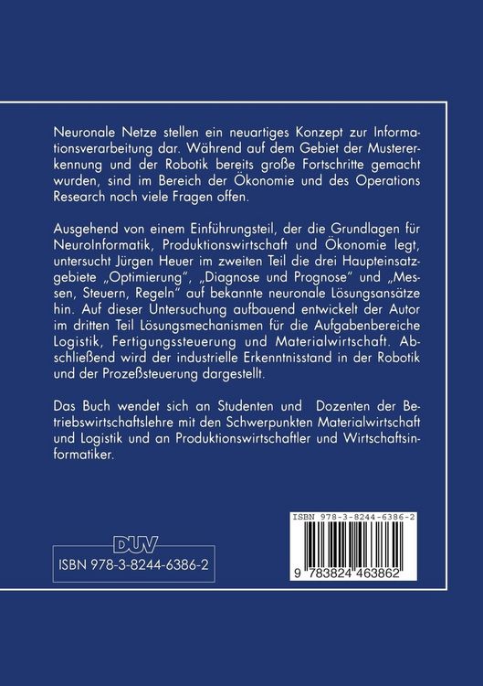 Produktbild: Neuronale Netze in der Industrie