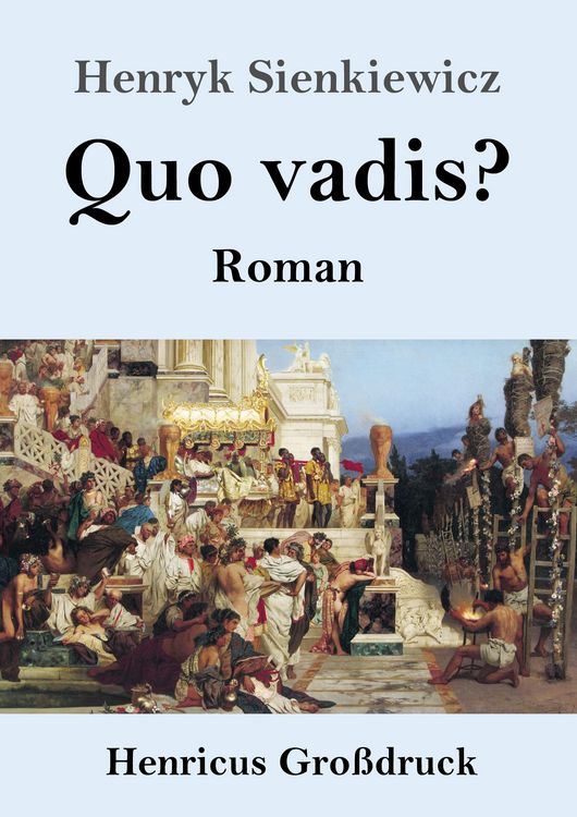 Produktbild: Quo vadis? (Gro&szlig;druck)