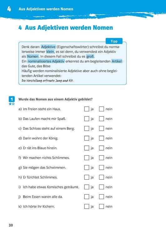 Produktbild: 10-Minuten-Training Deutsch Gro&szlig;- und Kleinschreibung 5./6. Klasse. Kleine Lernportionen f&uuml;r jeden Tag