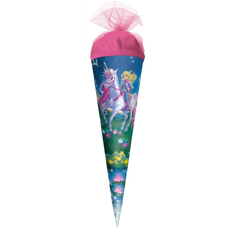 Produktbild: Motivschult&uuml;te, Magische Einhornreiterin, 50 cm