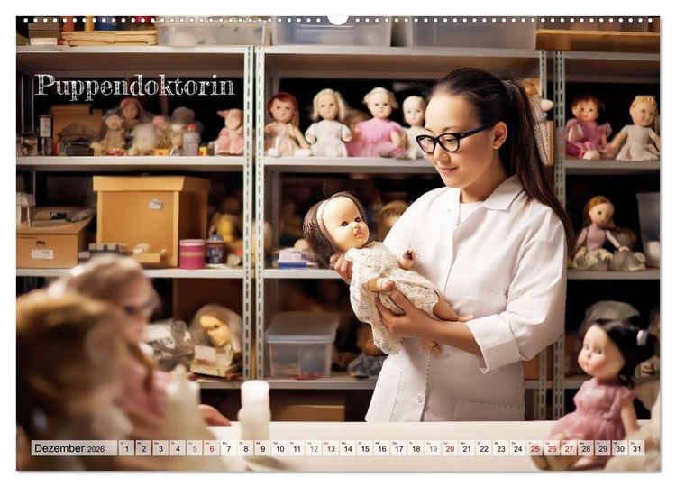 Produktbild: Lustige Berufe (hochwertiger Premium Wandkalender 2026 DIN A2 quer), Kunstdruck in Hochglanz