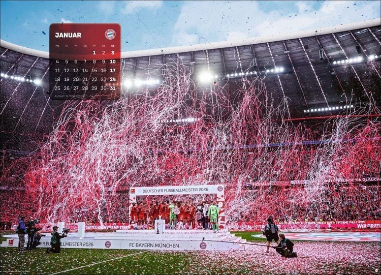 Produktbild: FC Bayern M&uuml;nchen Edition Kalender 2027