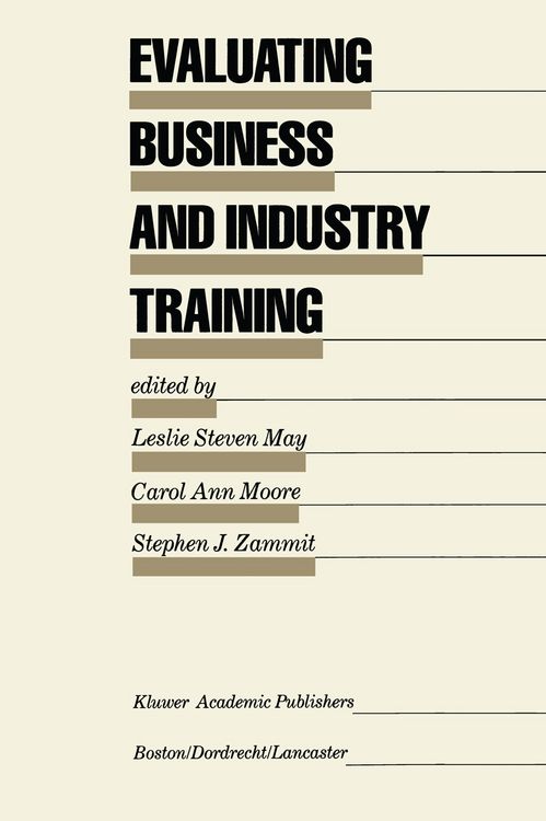 Produktbild: Evaluating Business and Industry Training