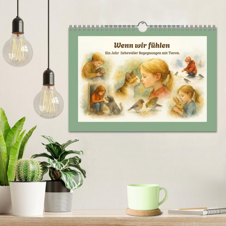 Produktbild: Wenn wir f&uuml;hlen (Wandkalender 2026 DIN A4 quer), CALVENDO Monatskalender