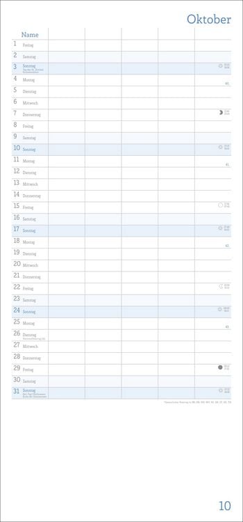 Produktbild: Familienplaner zum Selbstgestalten 2027