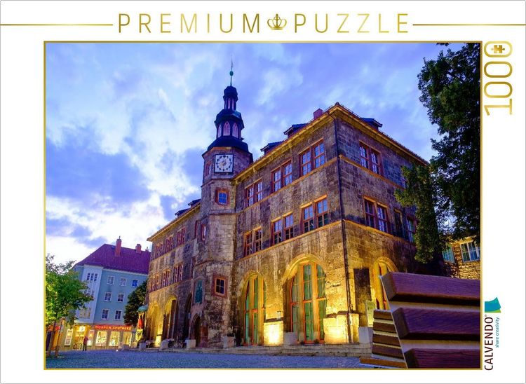 Produktbild: CALVENDO Puzzle Historisches Rathaus | 1000 Teile Lege-Gr&ouml;&szlig;e 64x48cm Foto-Puzzle f&uuml;r gl&uuml;ckliche Stunden