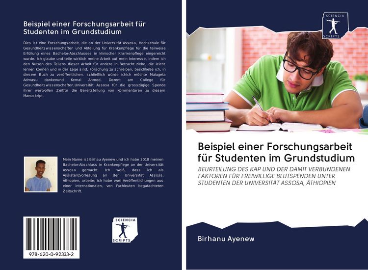 Produktbild: Beispiel einer Forschungsarbeit f&uuml;r Studenten im Grundstudium