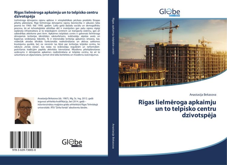 Produktbild: R&iquest;gas lielm&iquest;roga apkaimju un to telpisko centru dz&iquest;votsp&iquest;ja