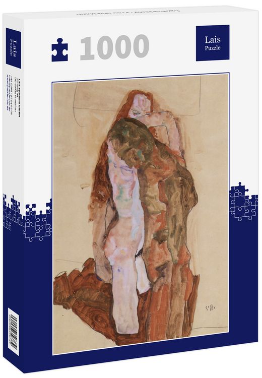 Produktbild: Lais Puzzle Egon Schiele - Frau und Mann 1000 Teile