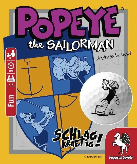 Produktbild: Popeye - Schlagkräftig! - Bierdeckelspiel (Spiel)