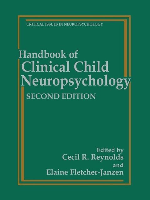 Produktbild: Handbook of Clinical Child Neuropsychology