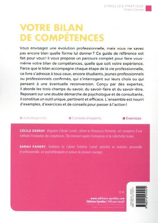Produktbild: Votre bilan de competences une