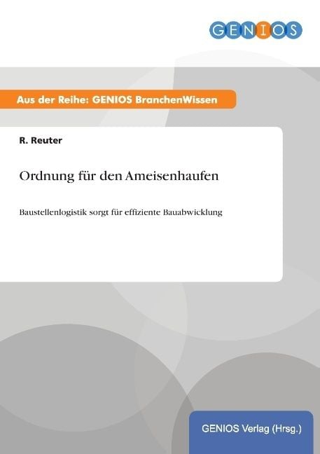 Produktbild: Ordnung f&uuml;r den Ameisenhaufen