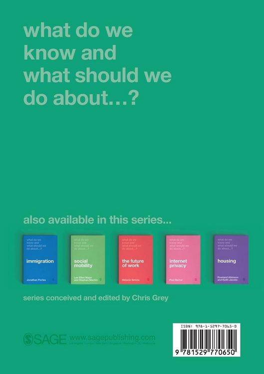 Produktbild: What Do We Know and What Should We Do About the Irish Border?