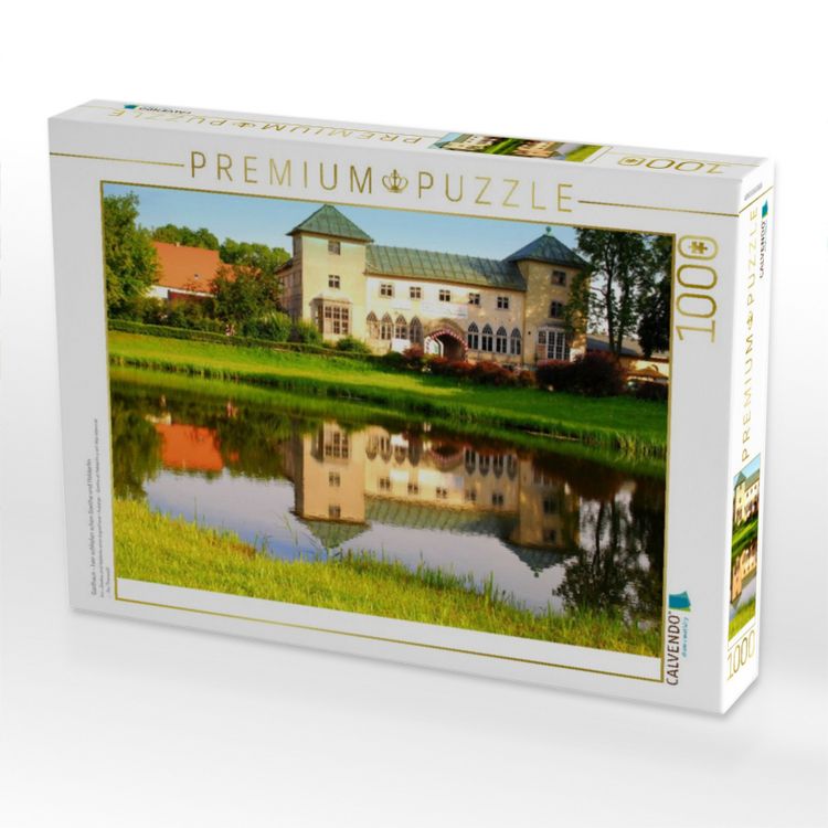 Produktbild: CALVENDO Puzzle Gasthaus - hier schliefen schon Goethe und H&ouml;lderlin | 1000 Teile Lege-Gr&ouml;&szlig;e 64x48cm Foto-Puzzle f&uuml;r gl&uuml;ckliche Stunden
