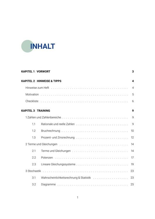 Produktbild: Pr&uuml;fungsheft & Training &ndash; 2026 Mathematik BLF &ndash; Th&uuml;ringen &ndash; Original-Pr&uuml;fungen und L&ouml;sungen