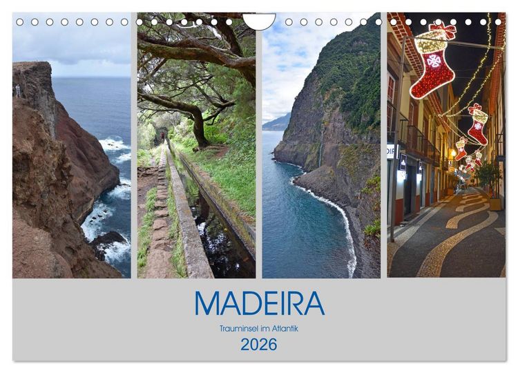 Produktbild: MADEIRA, Trauminsel im Atlantik (Wandkalender 2026 DIN A4 quer), CALVENDO Monatskalender