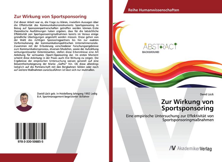Produktbild: Zur Wirkung von Sportsponsoring