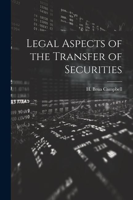 Produktbild: Legal Aspects of the Transfer of Securities