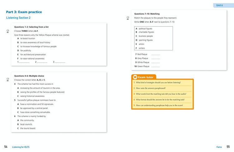 Produktbild: Collins English for Exams Listening for IELTS