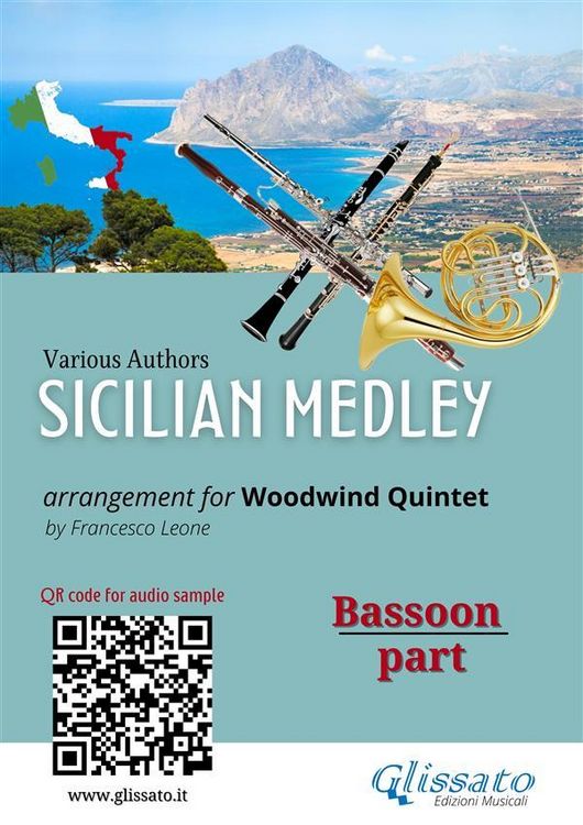 Produktbild: Sicilian Medley - Bassoon Part for Woodwind Quintet (Intermediate Level)