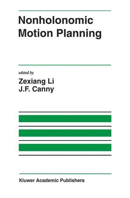 Produktbild: Nonholonomic Motion Planning