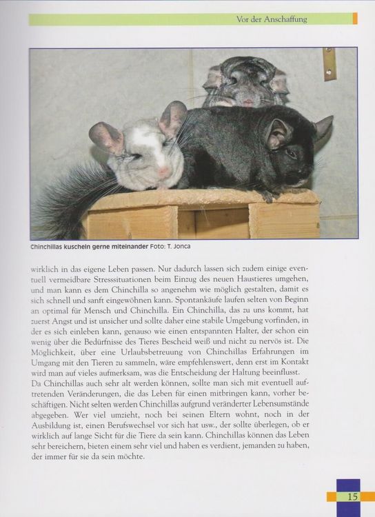 Produktbild: Leben mit Chinchillas