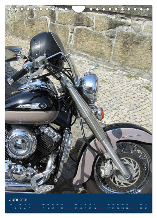 Produktbild: Mein Motorradkalender (Wandkalender 2026 DIN A4 hoch), CALVENDO Monatskalender