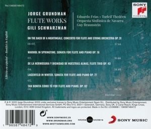 Produktbild: Schwarzman/Fr&iexcl;as/Thed'en/Orqu. Sinf. Navarra: Flute Works