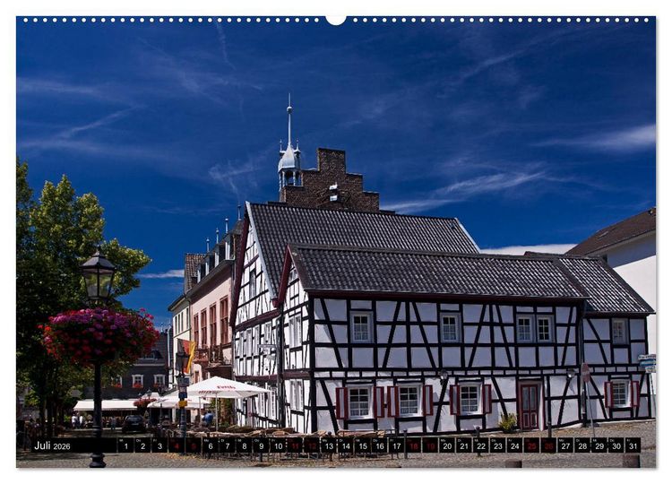 Produktbild: Bad Honnef - Rheinisches Nizza (Wandkalender 2026 DIN A2 quer), CALVENDO Monatskalender