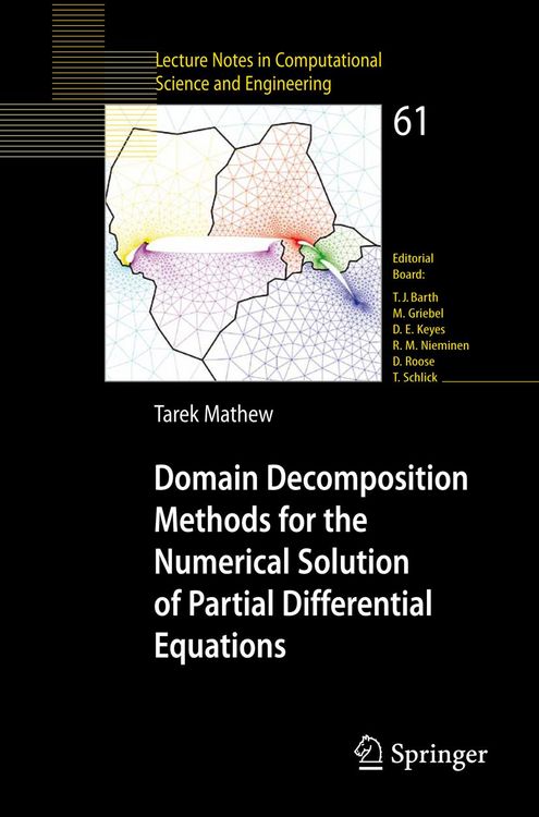 Produktbild: Domain Decomposition Methods for the Numerical Solution of Partial Differential Equations