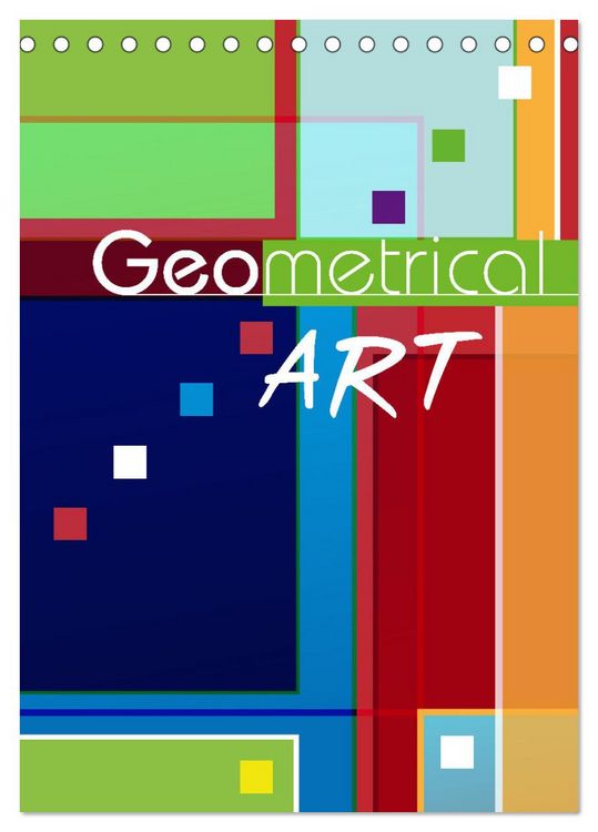 Produktbild: Geometrical ART (Tischkalender 2026 DIN A5 hoch), CALVENDO Monatskalender