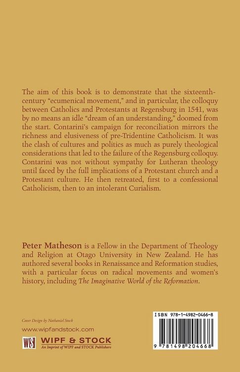 Produktbild: Cardinal Contarini at Regensburg