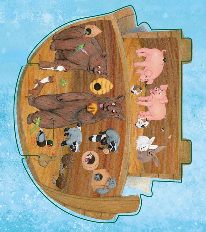 Produktbild: Meine bunte Arche Noah. Steckfiguren-Spa&szlig;