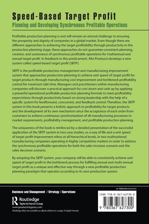 Produktbild: Speed-Based Target Profit