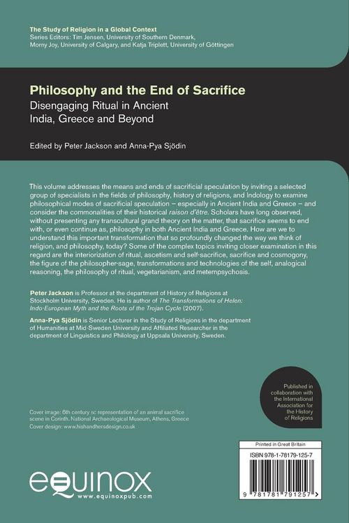 Produktbild: Philosophy and the End of Sacrifice