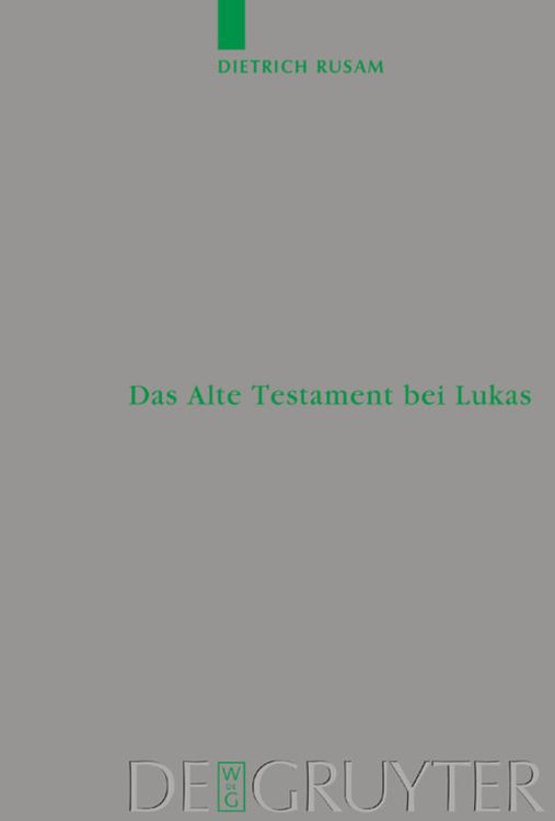 Produktbild: Das Alte Testament bei Lukas
