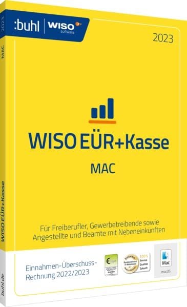 Produktbild: WISO E&Uuml;R+Kasse Mac 2023