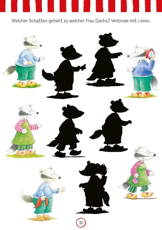 Produktbild: Der kleine Rabe Socke: Mein Kindergarten-R&auml;tsel-Block