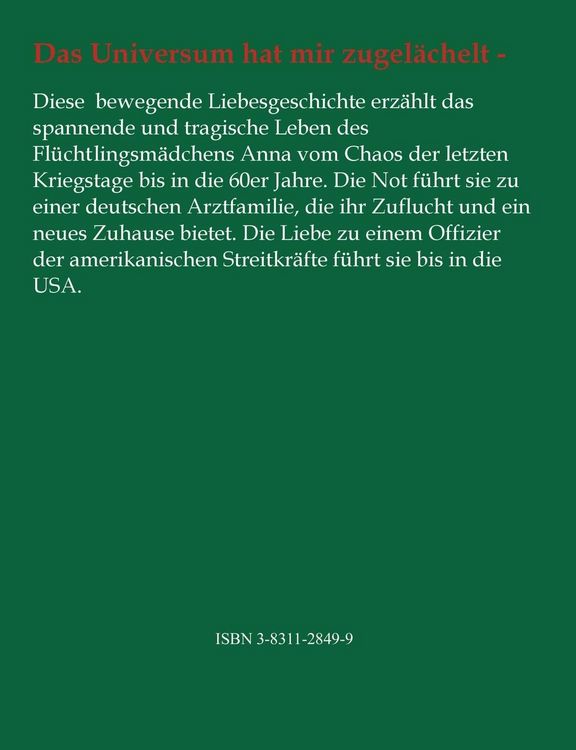 Produktbild: Das Universum hat mit zugel&auml;chelt