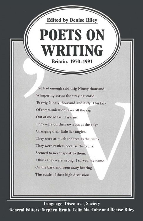 Produktbild: Poets on Writing
