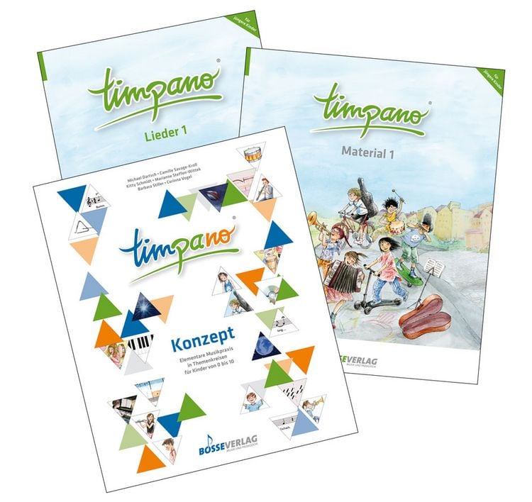 Produktbild: TIMPANO - Paket f&uuml;r die Arbeit mit j&uuml;ngeren Kindern