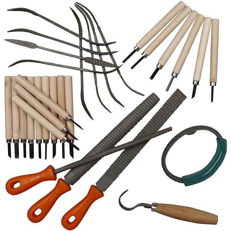 Produktbild: Creativ Company Speckstein - Werkzeugset, 1 Set