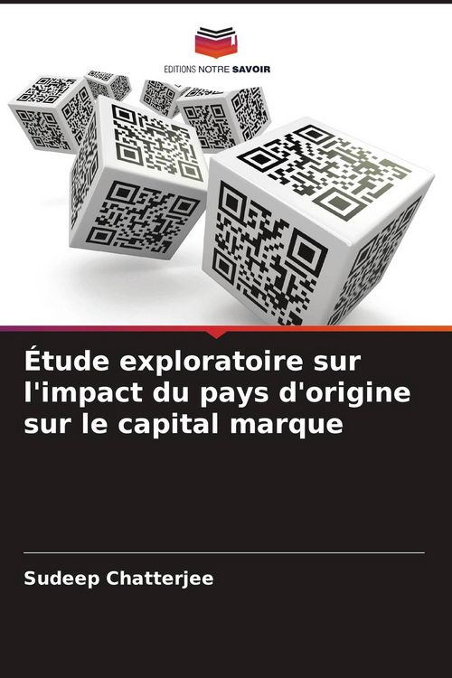 Produktbild: &Eacute;tude exploratoire sur l'impact du pays d'origine sur le capital marque