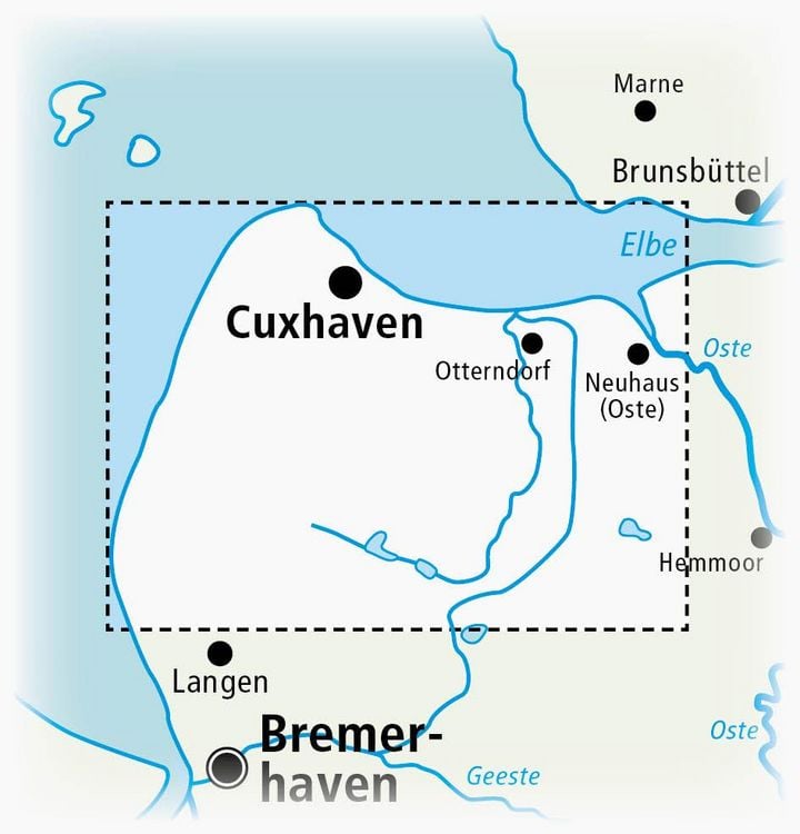 Produktbild: Cuxhaven und umzu (mit Stadtplan)