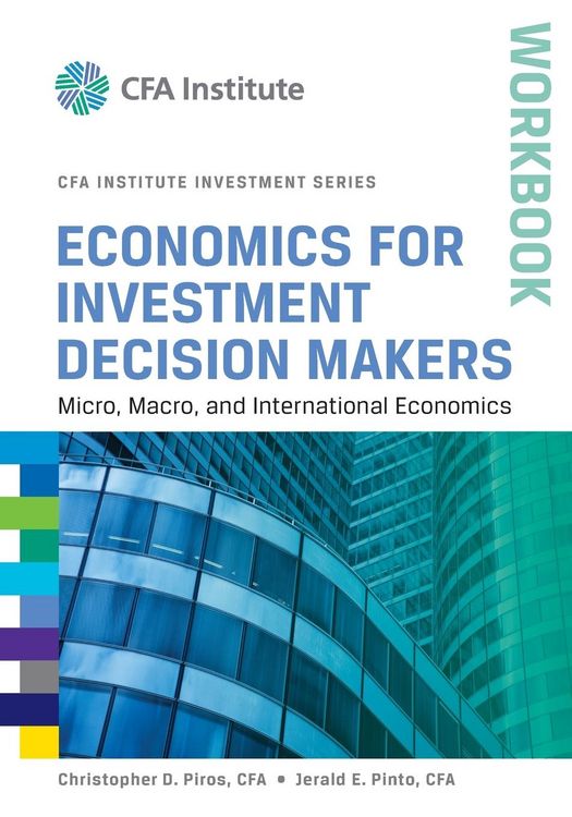 Produktbild: Economics for Investment Workbook (CFA)