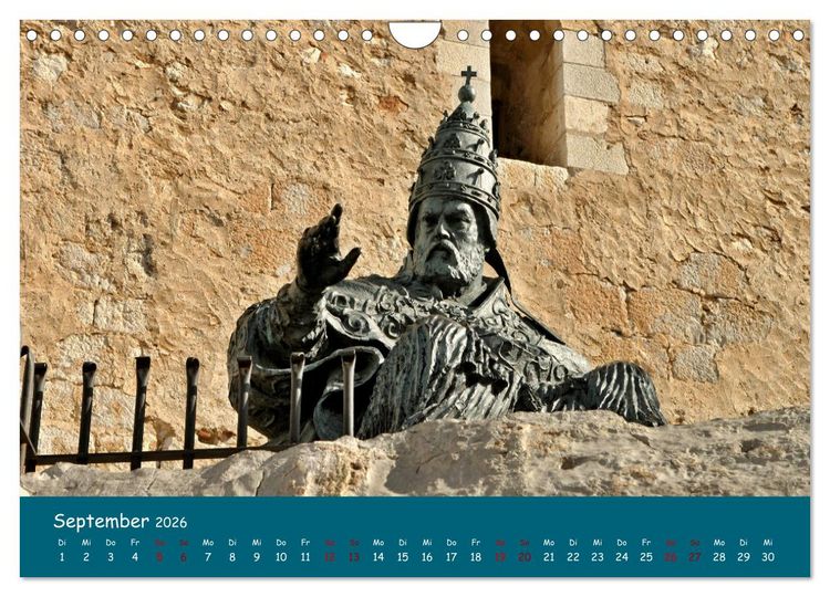 Produktbild: Peniscola - Gelebte Geschichte (Wandkalender 2026 DIN A4 quer), CALVENDO Monatskalender